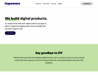 hopeware.com screenshot