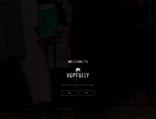 hopfullybrewing.com screenshot