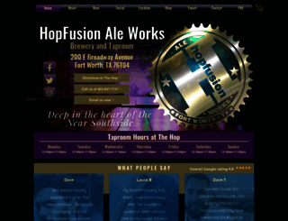 hopfusionaleworks.com screenshot