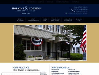 hopkinsandhopkins.com screenshot