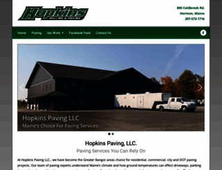 hopkinslandscapes.com screenshot