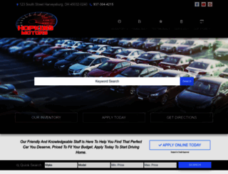 hopkinsmotor.com screenshot
