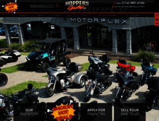 hoppercyclecenter.com screenshot