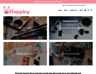 hoppiny.store screenshot