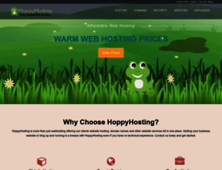 hoppyhosting.com screenshot