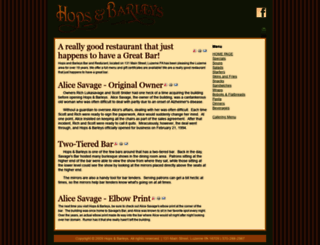 hopsandbarleys.com screenshot