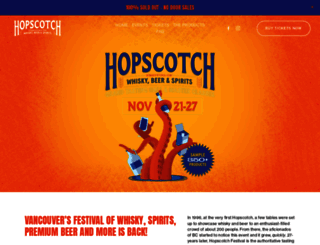 hopscotchfestival.com screenshot