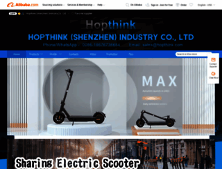 hopthink.en.alibaba.com screenshot