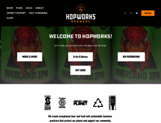 hopworksbeer.com screenshot