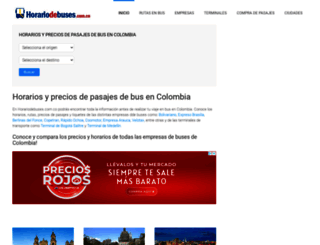 horariodebuses.com.co screenshot