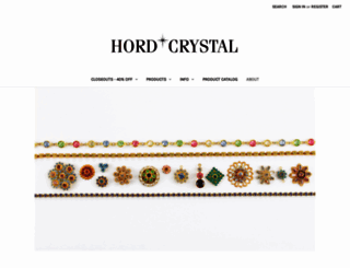 hordcrystal.com screenshot