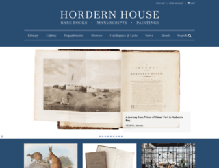 hordern.com screenshot