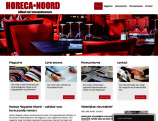 horecamagazinenoord.nl screenshot