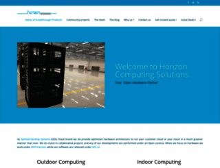 horizon-computing.com screenshot