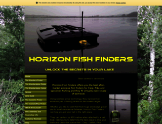 horizonfishfinders.com screenshot