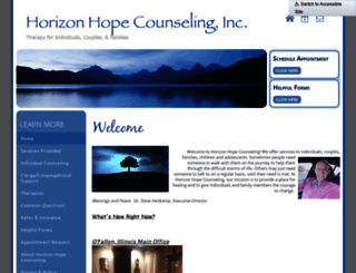 horizonhope.org screenshot