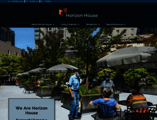 horizonhouse.org screenshot