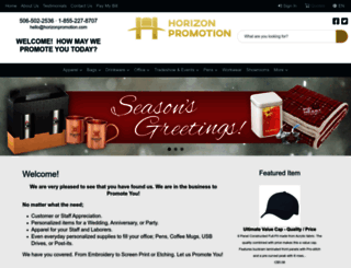 horizonpromotion.com screenshot