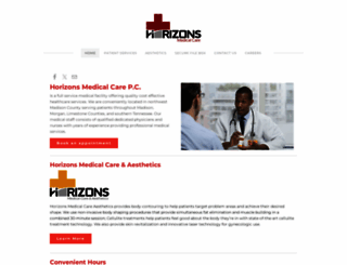 horizonsmedicalcare.com screenshot