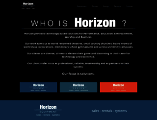 horizonsolutions.net screenshot