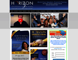 horizonspeakers.com screenshot
