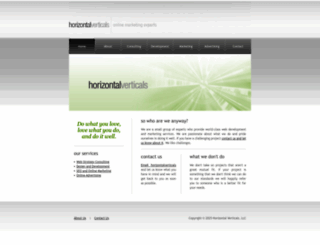 horizontalverticals.com screenshot