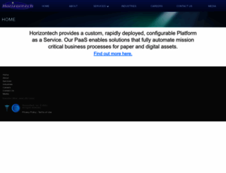 horizontech.com screenshot