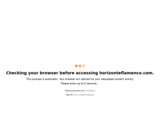 horizonteflamenco.com screenshot