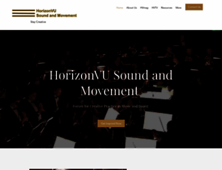 horizonvumusic.com screenshot
