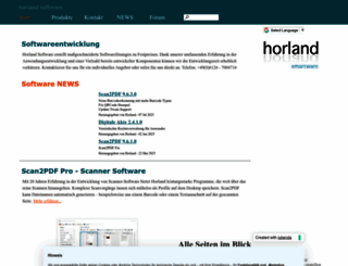 horland.de screenshot