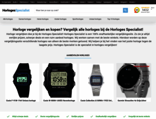 horloges-specialist.nl screenshot