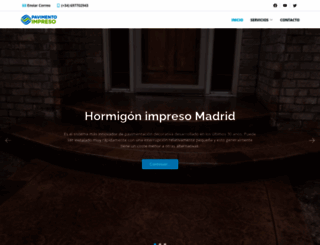 hormigones-impresos.es screenshot