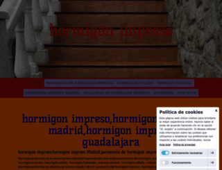 hormigonyreformas.es screenshot