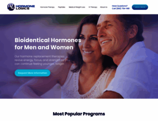 hormonelogics.com screenshot
