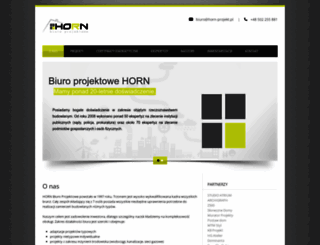 horn-projekt.pl screenshot