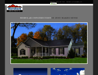 hornbackhomes.com screenshot