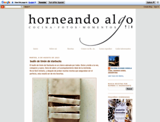 horneandoalgo.blogspot.com.ar screenshot