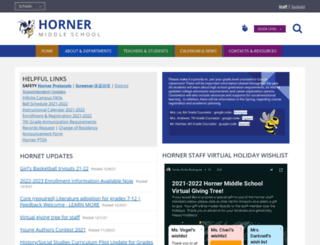 horner-fusd-ca.schoolloop.com screenshot