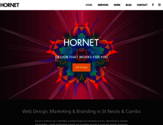 hornetcreative.com screenshot