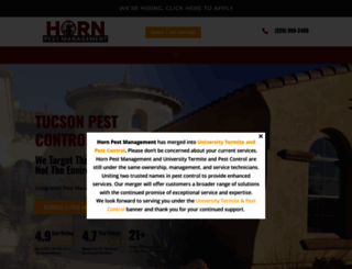 hornpestmanagement.com screenshot