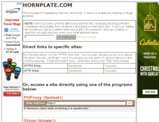 hornplate.com screenshot