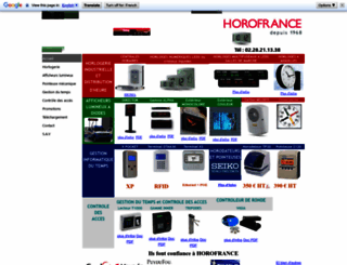 horofrance.com screenshot
