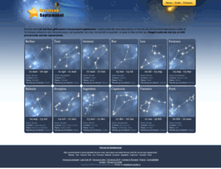 horoscop-saptamanal.eu screenshot