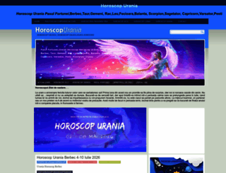 horoscop-urania.com screenshot