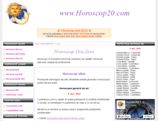 horoscop20.com screenshot