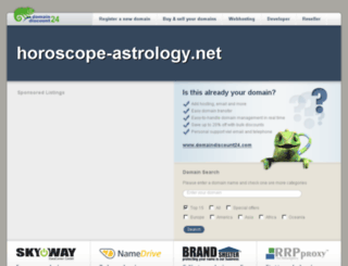 horoscope-astrology.net screenshot