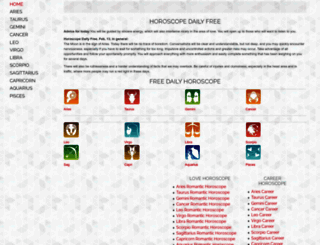 horoscope-daily-free.net screenshot
