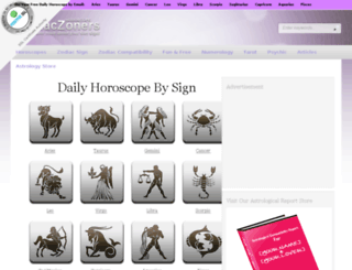 horoscope.zodiaczoners.com screenshot
