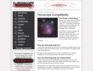 horoscopecompatibility.com screenshot