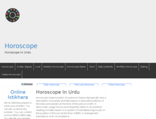 horoscopeexpress.com screenshot